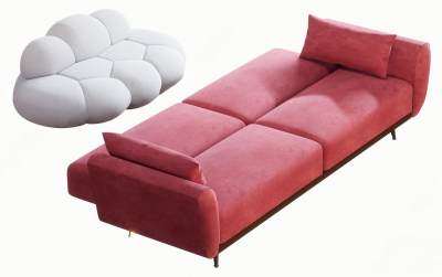 现代多人沙发 懒人沙发